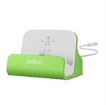 Belkin Charge+Sync Dock Station iPhone 5/5S/5C/6/6 Plus (Grøn)